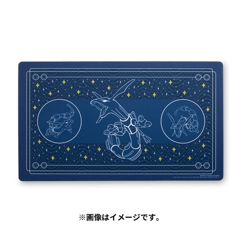 Pokemon Center Japan Rayquaza Among the Stars Playmat