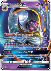 Lunala GX - SM17 Holofoil