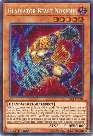 Gladiator Beast Noxious 1st Edition