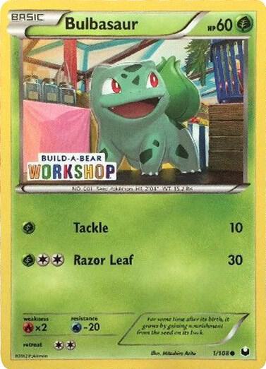 Bulbasaur - 1/108 (Build-A-Bear Workshop Exclusive)Normal