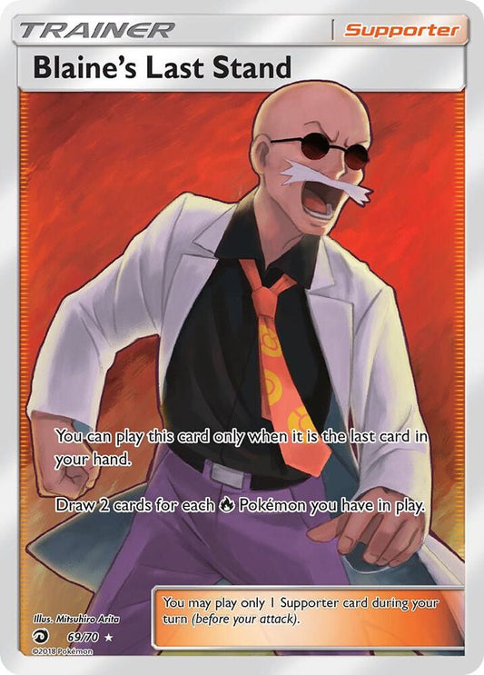 Blaine's Last Stand (Full Art)Holofoil