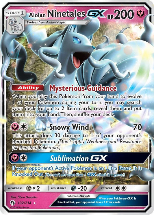 Alolan Ninetales GXHolofoil