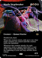 Mardu Siegebreaker (Borderless) Foil