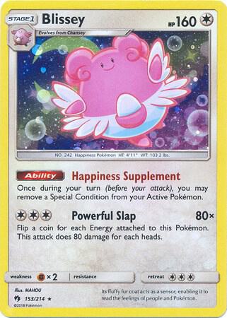 Blissey - 153/214 (Cosmos Holo) Holofoil