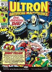 Ultron, Artificial Malevolence (Borderless) (0401) Foil