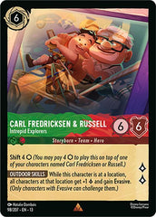 Carl Fredricksen & Russell - Intrepid Explorers Cold Foil