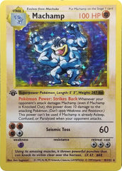 Machamp - 8/102 (Base Set Shadowless) 1st Edition Holofoil