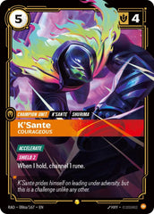 K'Sante, Courageous (Alternate Art) Foil