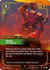 Ornn, Blacksmith Foil