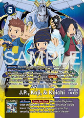J.P., Koji, & Koichi (Alternate Art) Foil