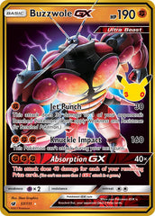 Buzzwole GX Holofoil