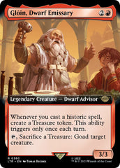 Gloin, Dwarf Emissary (Extended Art) Normal