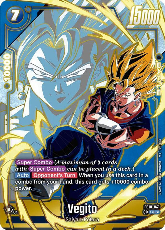 Vegito - FB10-041 (Alternate Art) Holofoil