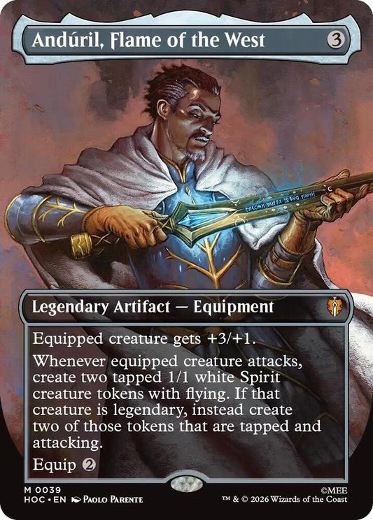 Anduril, Flame of the West (Borderless) Normal