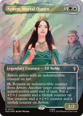 Arwen, Mortal Queen (Borderless) (Surge Foil) Foil