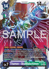 Titamon + SkullBaluchimon Foil