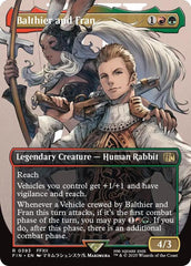 Balthier and Fran (0393) (Borderless) Foil