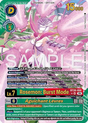 Rosemon: Burst Mode // Aguichant Levres (Alternate Art) Foil