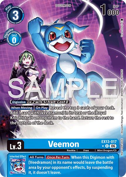 Veemon (Extended Art) Foil