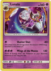 Lunala - 61/145 (Cracked Ice Holo) Holofoil