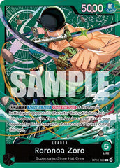 Roronoa Zoro (OP12-020) Foil