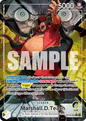 Marshall.D.Teach (080) (Alternate Art) Foil
