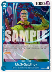 Mr.3(Galdino) - PRB02-009 Foil