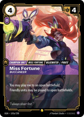 Miss Fortune, Buccaneer (Alternate Art) Foil