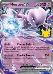Mewtwo ex - 064/128 Holofoil
