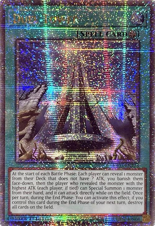 Duel Tower (Quarter Century Secret Rare) 1st Edition