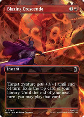 Blazing Crescendo (Borderless) Foil