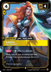Leona, Determined (Alternate Art) Foil