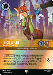 Nick Wilde - Providing Backup (Epic) Holofoil