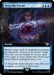 Press the Enemy (Extended Art) (Surge Foil) Foil
