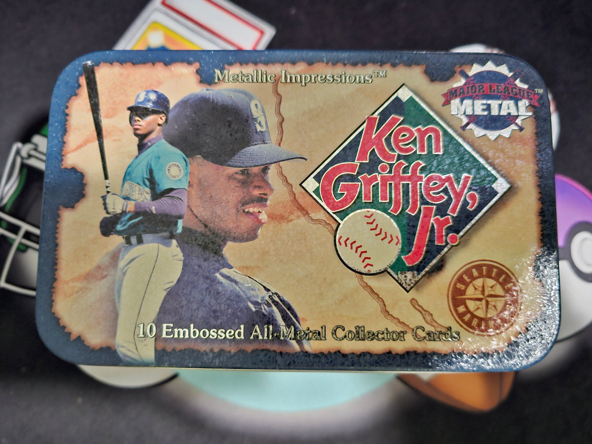 1996 Metallic Impressions Ken Griffey Jr. Tin