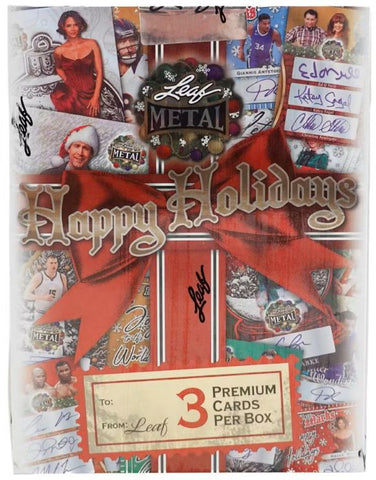 2025 Leaf Metal Holiday Hobby Box