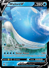 Wailord V Holofoil