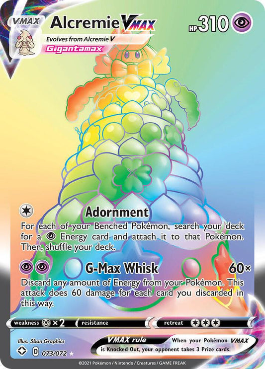 Alcremie VMAX (Secret)Holofoil