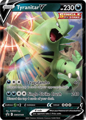 Tyranitar V - SWSH109 Holofoil