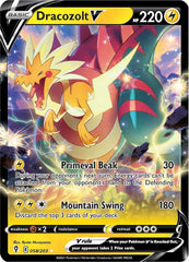 Dracozolt V Holofoil