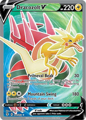 Dracozolt V (Full Art) Holofoil