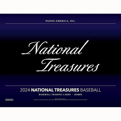 2024 MLB Panini National Treasures Hobby Box