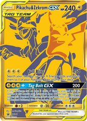 Pikachu & Zekrom GX - SM248 Holofoil