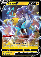 Raikou V Holofoil