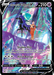 Shadow Rider Calyrex V Holofoil