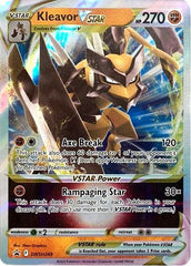 Kleavor VSTAR - SWSH249 Holofoil