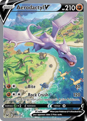 Aerodactyl V (Alternate Full Art) Holofoil