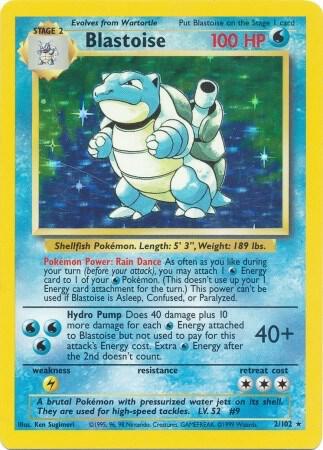 Blastoise Holofoil