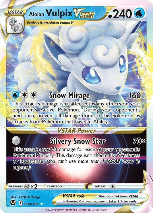 Alolan Vulpix VSTAR Holofoil