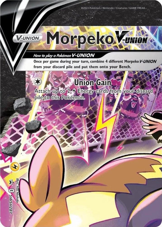 Morpeko V-Union - SWSH287 Holofoil